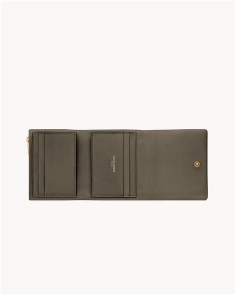 CALYPSO compact wallet in lambskin 